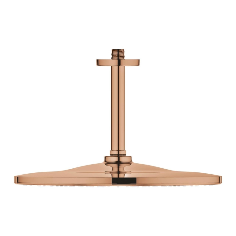 GROHE Rainshower Mono prysznic górny 310mm z ramieniem sufitowym, miedziany błyszczący - warm sunset 26560DA0