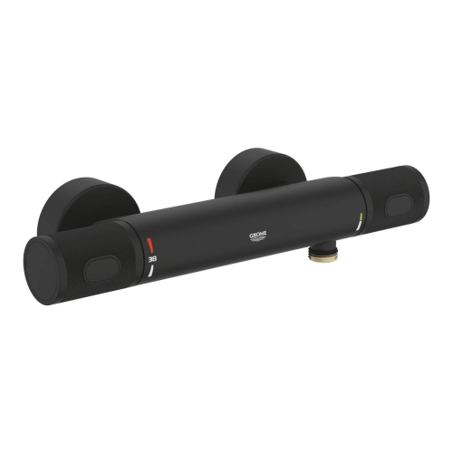 Grohe Grohtherm 1000 Performance bateria prysznicowa z termostatem, phantom black 34827KF0