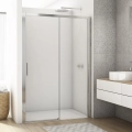 Ronal Divera drzwi prysznicowe przesuwne 100cm(96-102cm), srebrny połysk, szkło bezbarwne D22S2B1005007