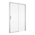 Ronal Divera drzwi prysznicowe przesuwne 110cm(106-112cm), srebrny połysk, szkło bezbarwne D22S2B1105007