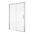 Ronal Divera drzwi prysznicowe przesuwne 130cm(126-132cm), srebrny połysk, szkło bezbarwne D22S2B1305007