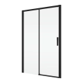 Ronal Divera drzwi prysznicowe przesuwne 100cm(96-102cm), czarny mat, szkło bezbarwne D22S2B1000607