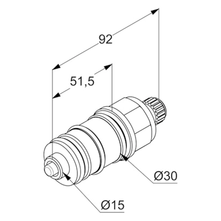 Kludi 7639000-00 rysunek wymiarowy