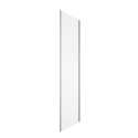Ronal Divera ścianka boczna 90° 80cm, srebrny połysk, szkło bezbarwne D22F10805007