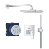 GROHE Eurocube zestaw prysznicowy podtynkowy z deszczownicą 250mm, chrom 25289000