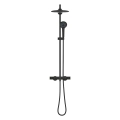 Grohe Euphoria 260 System komplet prysznicowy z termostatem do montażu ściennego, phantom black 27615KF2
