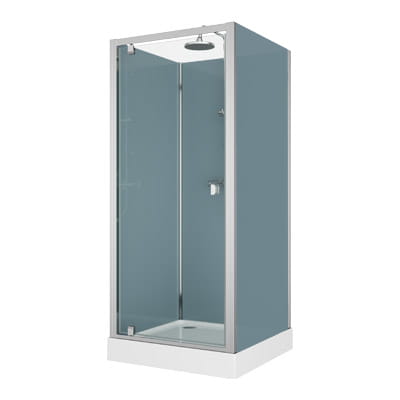 Ronal Modul 1200 kabina czterościenna kwadratowa 90x90cm, wariant 4, wersja montażu: wnęka 29094P13.40.07