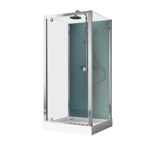 Ronal Modul 1200 kabina czterościenna kwadratowa 90x90cm, wariant 4, wersja montażu: przyścienny 29094P11.40.07