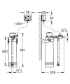 GROHE Blue zestaw startowy z filtrem Magnez+Cynk 40875000