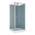Ronal Modul 1200 kabina czterościenna kwadratowa 80x80cm, wariant 4, wersja montażu: narożnik 28084P12.40.07