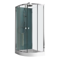 Ronal Modul 1200 kabina czterościenna półokrągła 90x90cm, wariant 4, montaż przyścienny 29094RS1.40.07