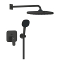 GROHE Cubeo zestaw prysznicowy podtynkowy z deszczownicą, matte black 1053362430