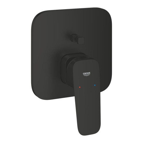 Grohe Cubeo jednouchytowa bateria do obsługi dwóch wyjść, matte black 1017782430