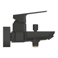 GROHE Cubeo bateria wannowa ścienna, matte black 1018132430