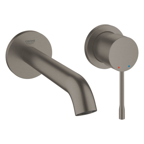 Grohe Essence New M-size bateria umywalkowa podtynkowa element zewnętrzny brushed hard graphite 29192AL1