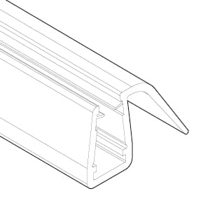Novellini uszczelka dolna R51BE2P220-TR