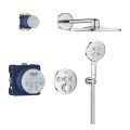 GROHE Grohtherm SmartControl podtynkowy zestaw prysznicowy z deszczownicą SmartActive 310, chrom 34863000