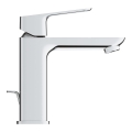 GROHE Cubeo jednouchwytowa bateria umywalkowa rozmiar M, korek z cięgnem, chrom 1017490000