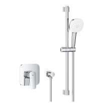 GROHE Cubeo zestaw prysznicowy podtynkowy, bez elementu podtynkowego, chrom 1053350000