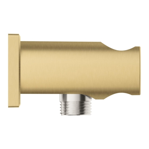 GROHE Rainshower kolanko przyłączeniowe z uchwytem, złoty szczotkowany - brushed cool sunrise 26659GN0