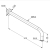 Kludi A-QA ramię natrysku 400mm, czarny mat 6651439-00