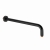 Kludi A-QA ramię natrysku 400mm, czarny mat 6651439-00