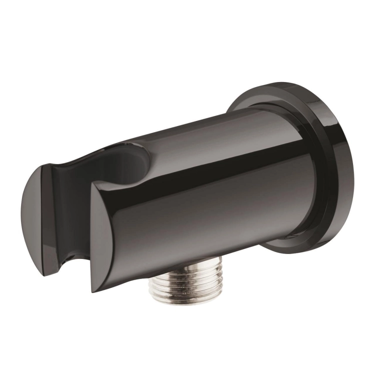 GROHE Rainshower kolanko przyłączeniowe z uchwytem, grafit błyszczący - hard graphite 26658A00