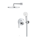 GROHE Eurosmart zestaw prysznicowy podtynkowy z deszczownicą 250mm, ramię ścienne 380mm, 25288000