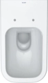 Duravit Happy D.2 Rimless miska podwieszana 62x36,5cm, biała 2550090000