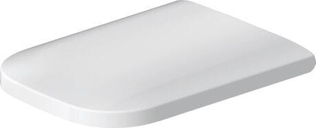 Duravit Happy D.2 deska sedesowa wolnoopadająca wydłużona, biała 0064690099