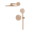 GROHE Grohtherm SmartControl zestaw prysznicowy podtynkowy z termostatem, miedziany szczotkowany - brushed warm suset 34863DL0