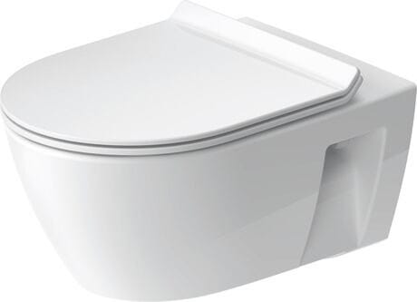 Duravit No.1 Rimless miska podwieszana 54x36,5cm, biała z deską wolnoopadającą 45820900A1