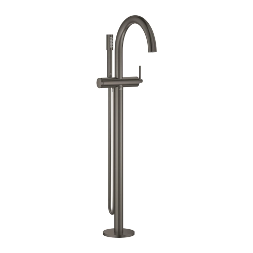 GROHE Atrio bateria wannowa wolnostojąca, element zewnętrzny, grafit szczotkowany - brushed hard graphite 24368AL0