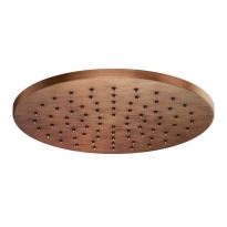 Paffoni Master King deszczownica okrągła 300mm, miedź szczotkowana ZSOF079RMSP