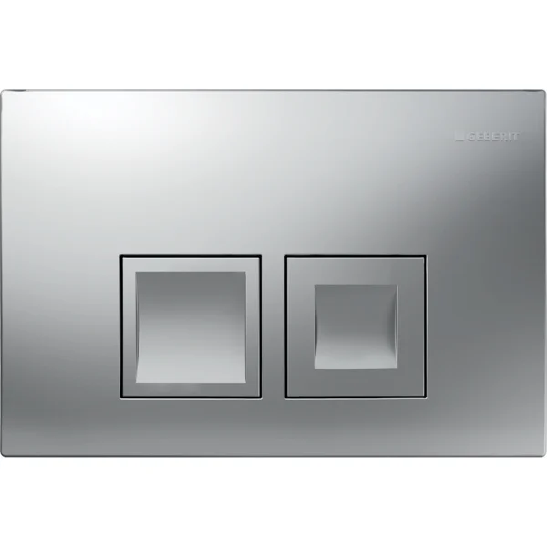 GEBERIT Delta25 przycisk uruchamiający do spłuczek UP100, chrom mat 115.135.46.5
