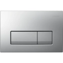 GEBERIT Delta50 przycisk uruchamiający do spłuczek UP100, chrom mat 115.119.46.1