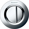 GEBERIT Typ 01 zdalne uruchamianie spłukiwania,  chrom błyszczący 116.042.21.1