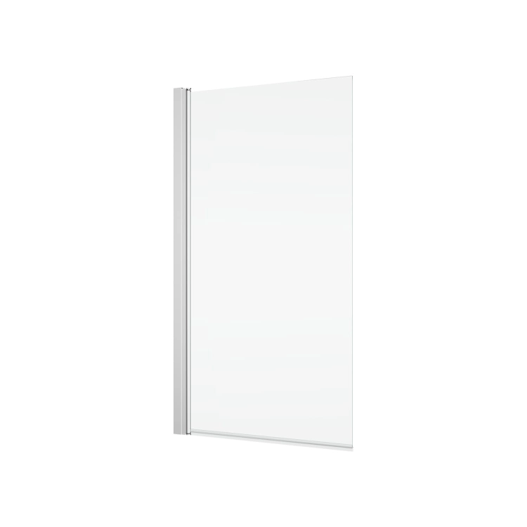 Ronal Arelia D20B1 parawan nawannowy 1-częściowy 80cm, profil srebrny połysk, szkło bezbarwne D20B10804007