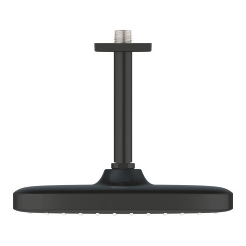 GROHE Tempesta 250 Cube deszczownica 250mm z ramieniem sufitowym, matte black 266882430