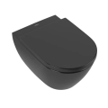 Villeroy&amp;Boch Subway 2.0 DirectFlush miska podwieszana 56,5x36,5cm, Pure Black, Ceramic Plus 5614R0R7