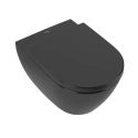 Villeroy&Boch Subway 2.0 DirectFlush miska podwieszana 56,5x36,5cm, Pure Black, Ceramic Plus 5614R0R7