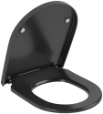 Villeroy&Boch Subway 3.0 deska sedesowa wolnoopadająca, Pure Black 8M42S1R7