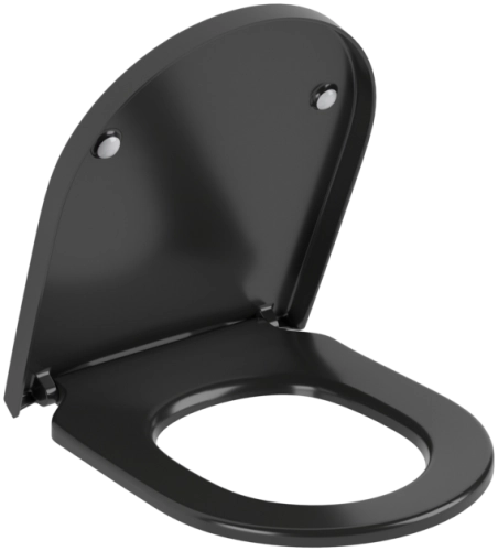 Villeroy&amp;Boch Subway 3.0 deska sedesowa wolnoopadająca, Pure Black 8M42S1R7