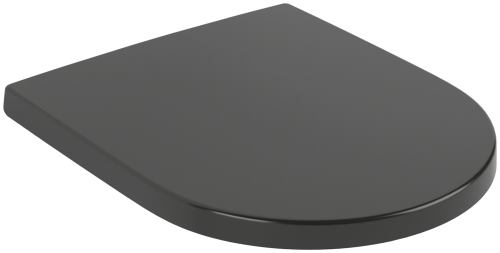 Villeroy&amp;Boch Subway 3.0 deska sedesowa wolnoopadająca, Pure Black 8M42S1R7