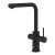 GROHE Blue Pure Minta bateria zlewozmywakowa do filtra, z wyciąganą wylewką, phantom black 30590KF0