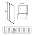 DJ2 FREEII tech.pngSanplast Free Line II drzwi skrzydłowe 100 cm DJ2/FREEII100 600-261-0340-42-401