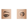 GROHE Allure M-size bateria umywalkowa podtynkowa L-212mm, element zewnętrzny, miedziany błyszczący - warm sunset 19386DA2