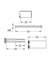 GROHE SmartControl zestaw przedłużek 14048000