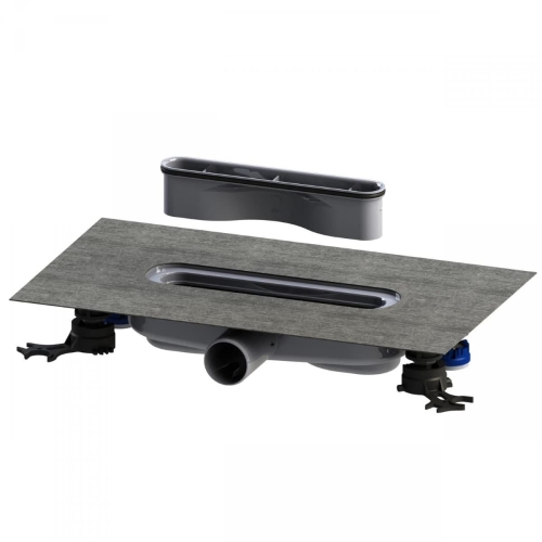 Kaldewei FlowDrain Horizontal Flat zestaw odpływowy do odpływu liniowego, model 4204, 687744810000.