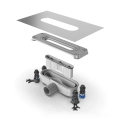 Kaldewei FlowDrain Horizontal Flat zestaw odpływowy do odpływu liniowego, model 4204, 687744810000.